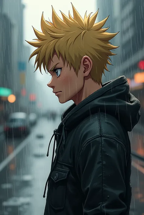 Wet Bakugou Katsuki isnt that angry 