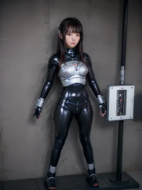 masterpiece, highest quality, very detailed, japaese アンdroid girl,portraiture,plump,thick,control panel,アンdroid,droid,mechanical...