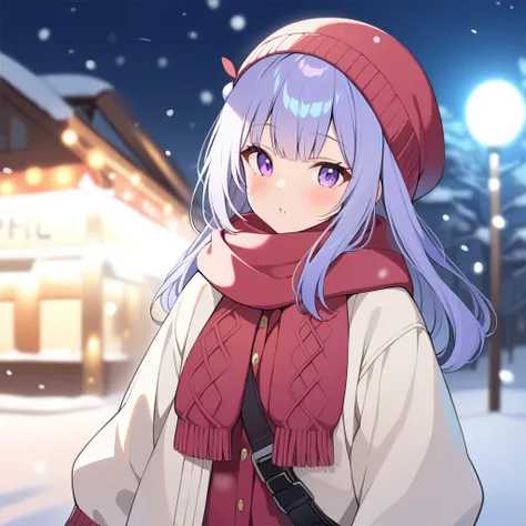 High quality,dendro girl,winter clothes