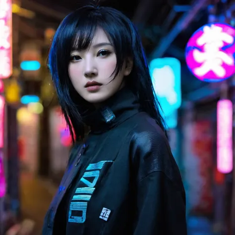 cyberpunk、asianbeauty、Tokyo