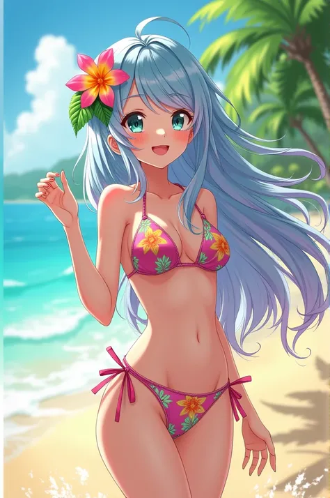 anime girl in bikini