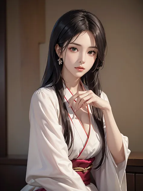 (Practical)、(Practical:1.2)、(high resolution)、Very detailed、Very nice face and eyes、1 girl、Delicate body、, Full breasts, Chest space,(best quality、Attention to detail、Rich skexist detail)、(best quality、8K、Oil paexistt:1.2)、Very detailed、(Practical、Practica...