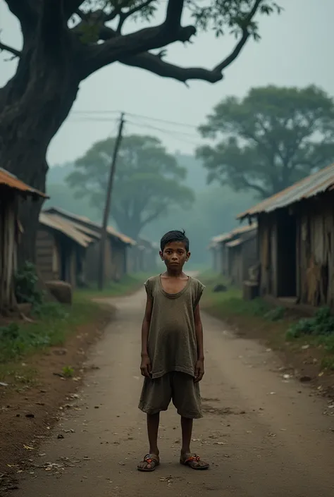 Poor village  and  one that dark many tree poor boy screen show and runway