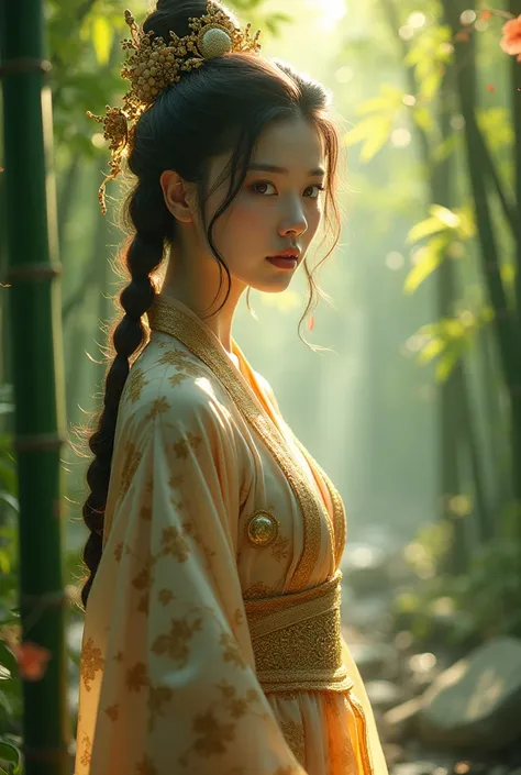 golden eyes style chine fantasy . size full hd