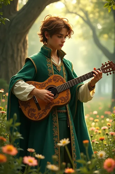 A prince with a guitar