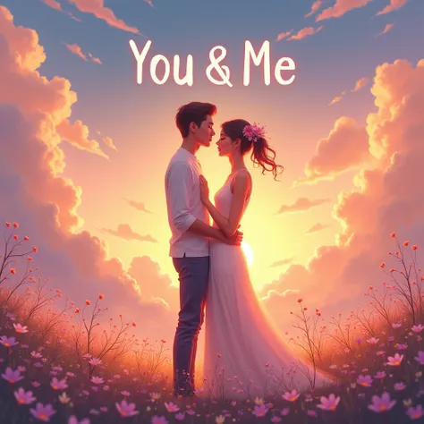 Make an album cover featuring You & Me