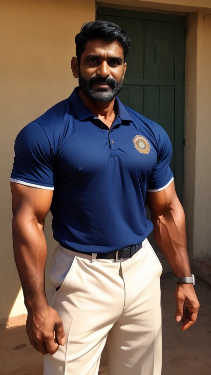 Handsome indian 40 years old GURJAR school physical teacher