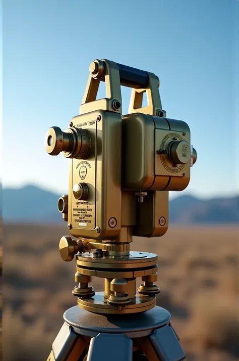 Image of a mechanical theodolite 