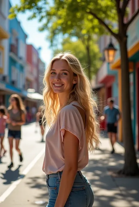 young blond women