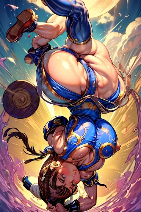 Title logo、Ultra HD、Ultra high definition、Noise Reduction、perfection、Image quality adjustment、Balance Changes、Optimal Lighting、Minor corrections、Detail Correction、beautiful girl、Street Fighter II、Im going to meet someone stronger than me.、Fighter、((Chunli、...