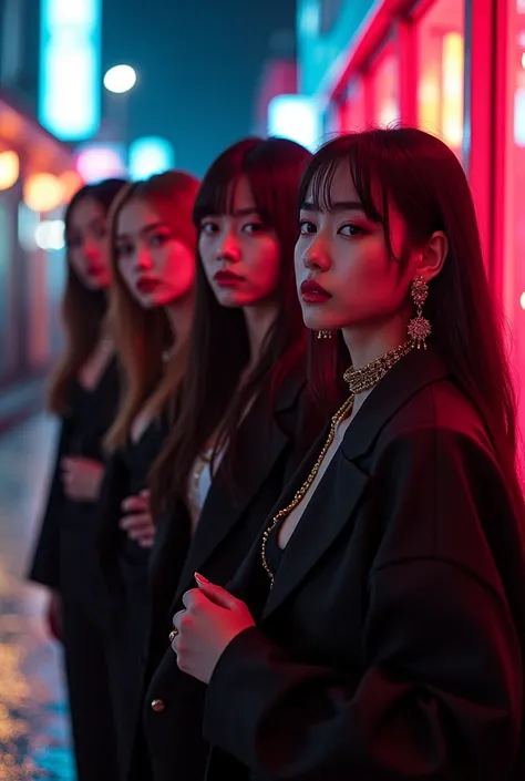 A yg girl group named portrait with 7 members and Mona is the main rapper and also Japanese and she is 16 and ruby who is also Japanese she is 2 years older than her, she is Monas cousin and Alice who is 22 and the leader and yuri who is 17 Korean,daisy wh...