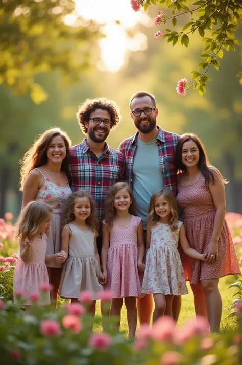 Gay dads with 6 kids daughters 
