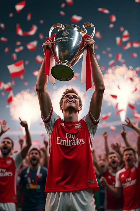 Odegaard wins Champions League with Arsenal