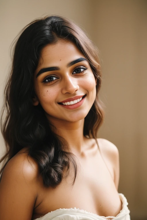 young south Indian nude girl showing her hairy pussy, fair complection, bit scar in the right eyebrow just before the eyebrow end, dimples in the both cheek, lucky tooth in the front right upper jaw visible , 20-year-old, green screen background, ultra hd ...