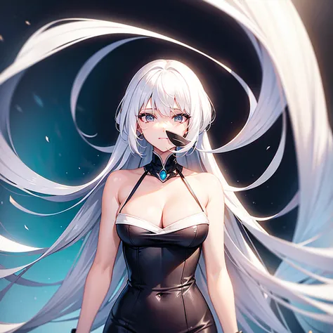 KAYANNA with white hair