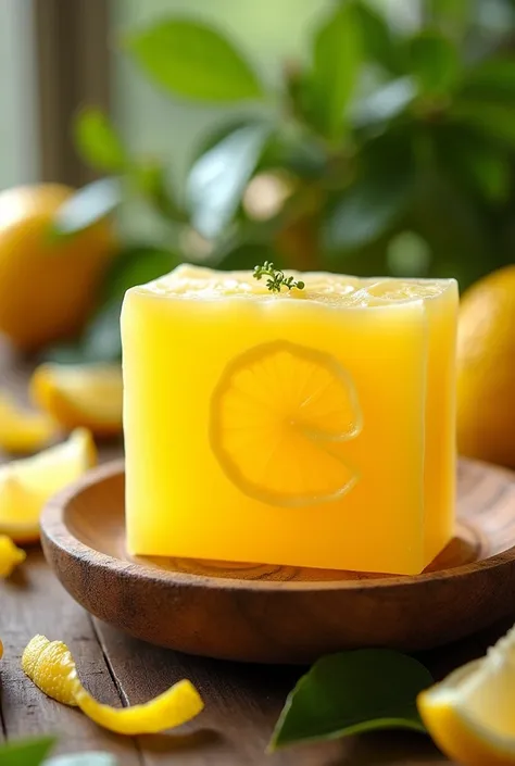 Lemon soap 