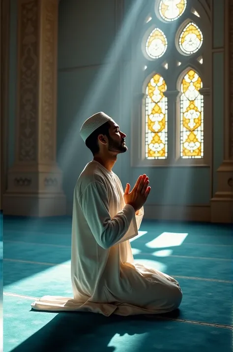 A man in masjid