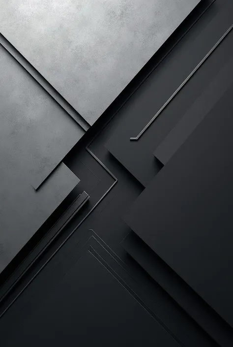 I want a cover for a portfolio of an electrical installation and maintenance company focused on industry, in shades of gray and black, with a modern background and geometric shapes