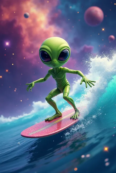 Alien surfing