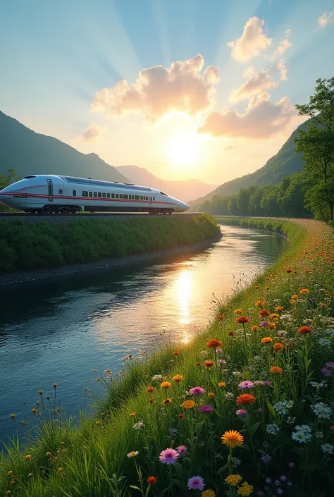 From the river to the Shinkansen
Embankment, riverbed