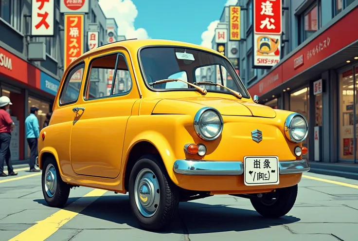 Japanese kei car、1970s、Giorgetto Giugiaroがデザインした車