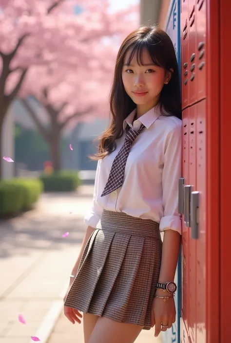 Sexy Asian school girl