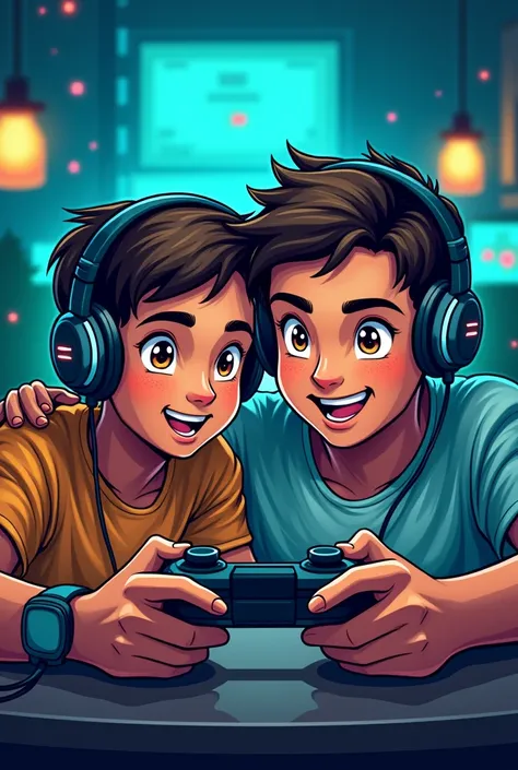 Jay and jayy father and son brown eyes gaming logo