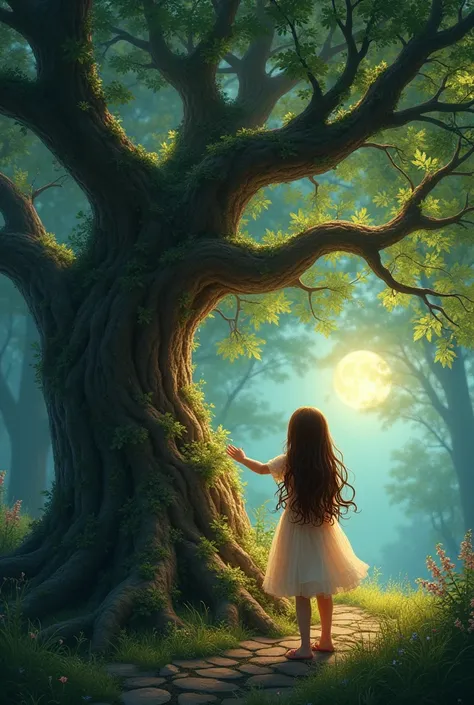 dreamed of the Enchanted Oak. In her dream, the tree spoke to her