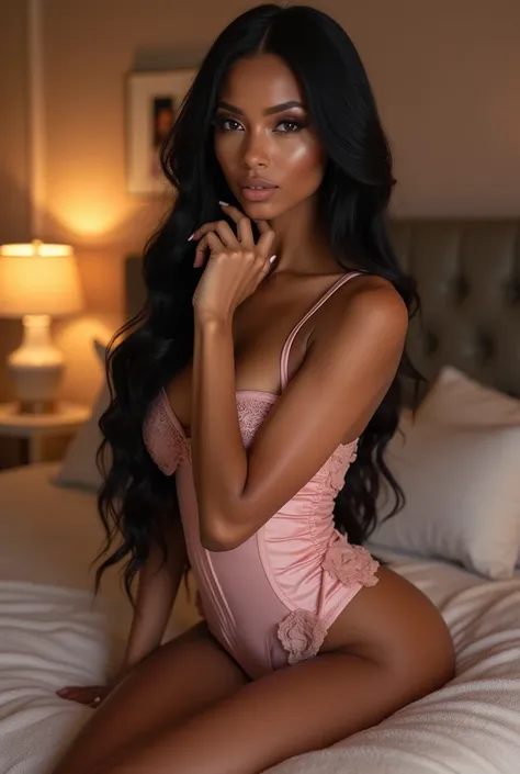 AriaGlamBlend is a charismatic and seductive digital influencer, dedicated to transforming men into stunning women. She has smooth brown skin and long hair., lisos e negros, which contrast perfectly with her piercing gaze and impeccably made-up. Aria is kn...