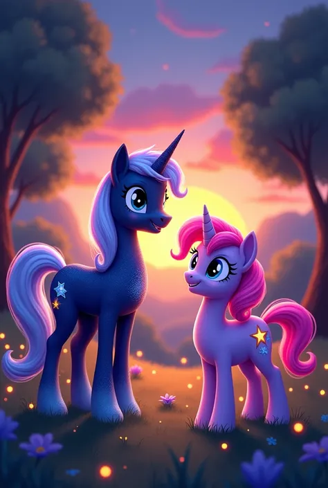 Dusk Shine:Hey There im Dusk Shine! and Twilight Sparkle:Hello There im Twilight Sparkle!