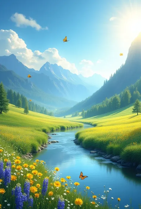 Peaceful background