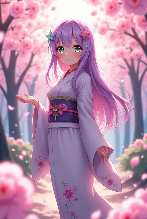 Very beautiful anime girl