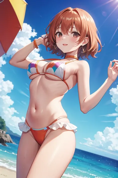 curepine swimsuit　ocean