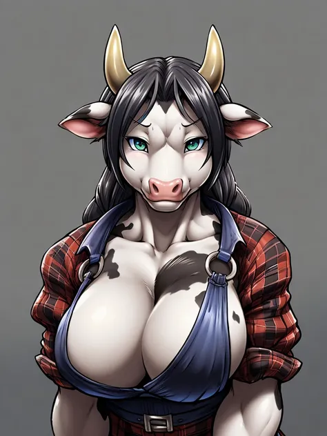 ((cow)), furry female anthro,cow woman,HD,sharp,beautiful and detailed,woman ((anthro)),1girl,Milf, mature woman,white skin,black marble,Holstein,(look at viewer) ,thick girl,by dr comet,by pochincoff, by jlullaby,by kingbang,by obui,by ZeroQrisu,by sparro...