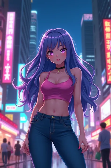 Thicc girl anime