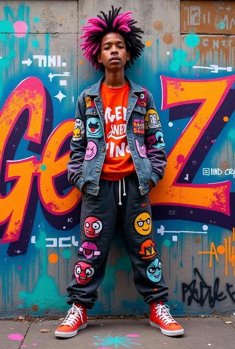 Make a simple and unique graffiti named "GEN-Z"