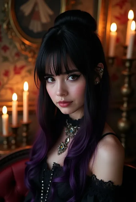 Very beautiful gothic fringe 