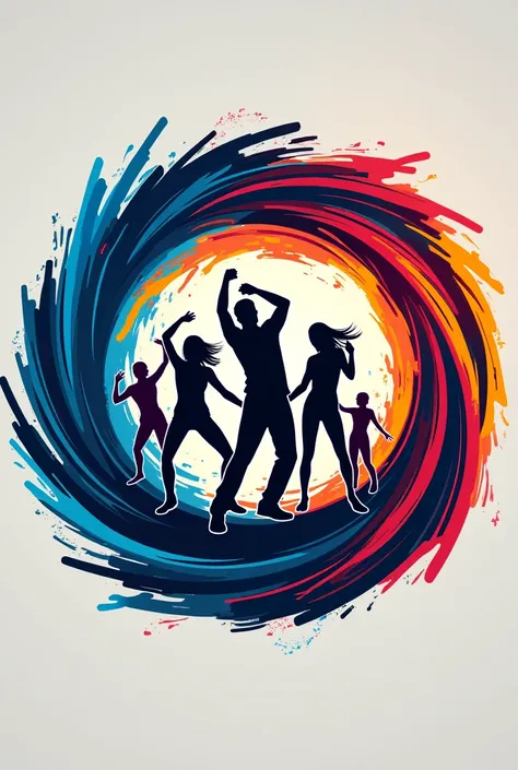 Design a dynamic and modern logo for a dance studio named Dance Planet. The logo should convey energy, creativity, and movement, reflecting the vibrant spirit of hip-hop and other dance styles. Incorporate elements that represent both the planet concept, s...