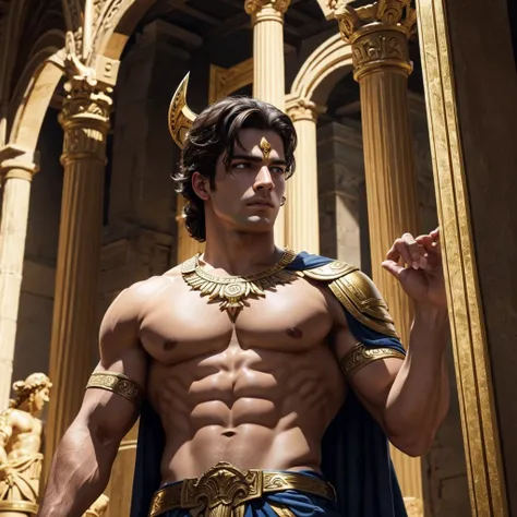 Create the image of the Greek God Ares