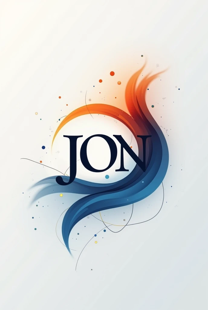 A logo that represents me with the letters JON