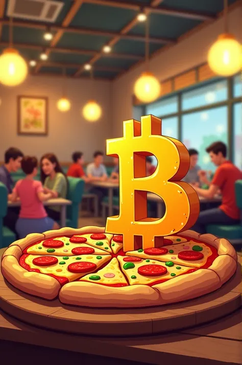 Bitcoin And Pizza Picture