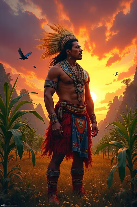 Image from Chronicles of the Fifth Sun You are wrong. My gods are not in the temples you destroyed, nor in the idols that you destroyed.

My gods are on earth, the sky and the water. They live in corn, in the cocoa seed and in the bean fields.

My gods nev...