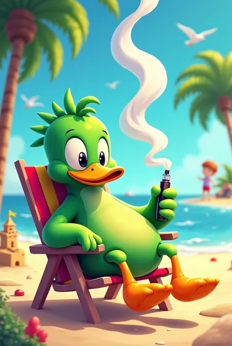 Mack duck smoking vape
