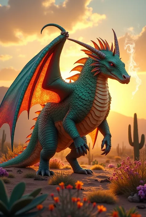 Fusion between dragon and armadillo