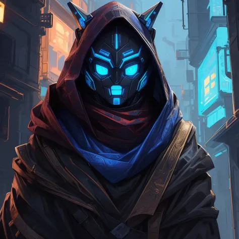 score_9, score_8_up, score_7_up, score_6_up, rating_explicit,trigger prompt: cayde-6
helper prompt: male, android, humanoid, robot, robot humanoid, robot-like humanoid, glowing eyes, blue eyes, glowing blue eyes, multicolored face, hood, scarf, cloak, clot...