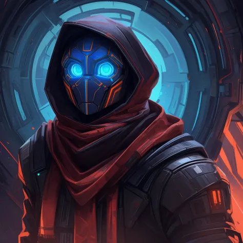 score_9, score_8_up, score_7_up, score_6_up, rating_explicit,trigger prompt: cayde-6
helper prompt: male, android, humanoid, robot, robot humanoid, robot-like humanoid, glowing eyes, blue eyes, glowing blue eyes, multicolored face, hood, scarf, cloak, clot...