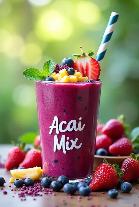 Catchy name for my business whose name will be "Acai Mix" I just want the name
