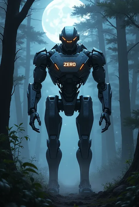 Hunter Robot with logo name 2ZERO