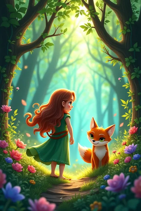 The key is hidden in a very special place. Lila and Pip must go through a series of challenges and find the key., helping magical creatures and solving puzzles along the way.