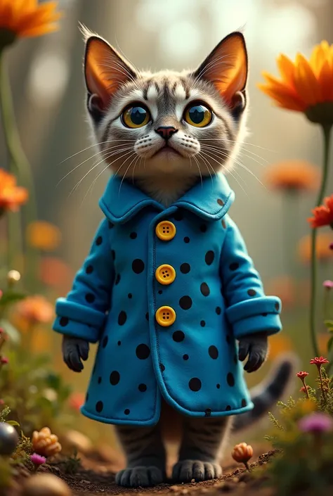 CAT IN CORALINE SUIT 